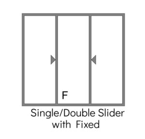 Single/Double Slider with fixed